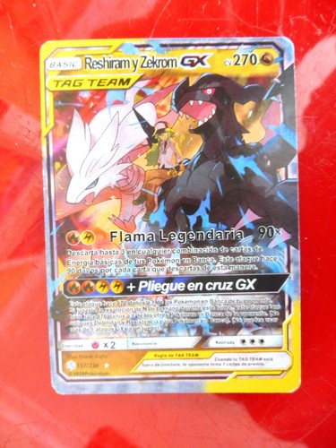 Pokémon tcg reshiram zekrom - &,