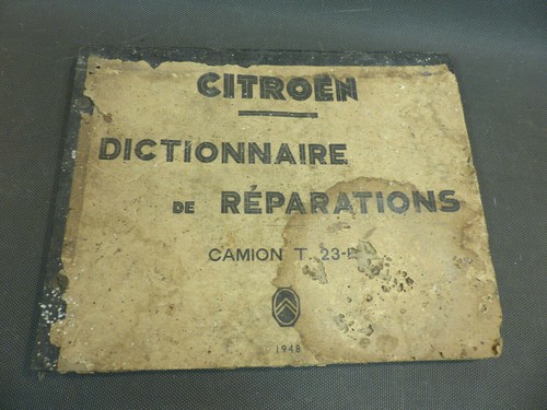 Vintage repair dictionary - vintage,