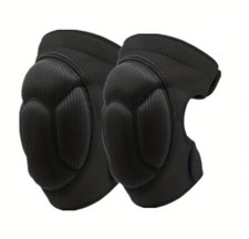 paire genouillere protection genoux silicone pour sport ou travail reglable 