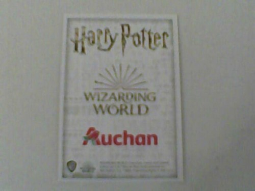 Carte auchan 2021 - harry, potter