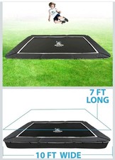 Rectangular ground - rectangular, in-ground