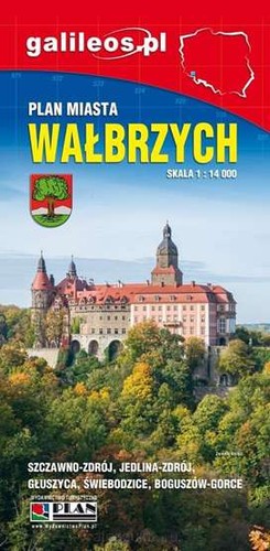 Plan miasta wałbrzych - plan,