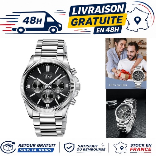 Montre homme chronographe - montre,
