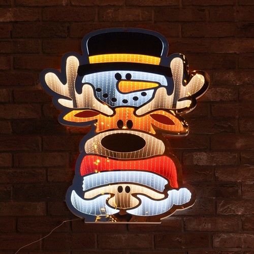 Miroir infini noël led - noël, À