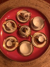 Très Jolie Service à Café 6 Tasses Bavienthal Bavaria Fragonard De Bavière