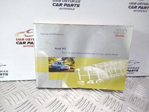 Audi sportback 8pa carnet - audi, a3