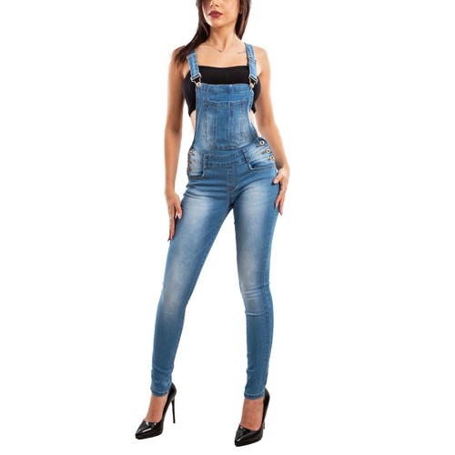 Salopette jeans femme overall - salopette,