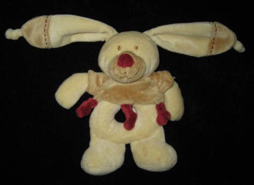 Doudou hochet grelot lapin - doudou,