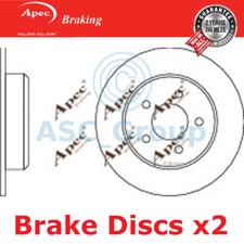 2x Apec BRAKING 290mm Uni OE