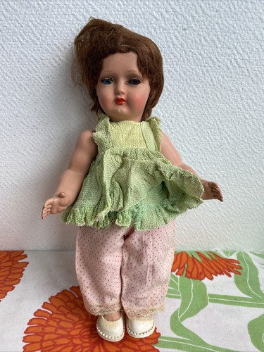 Ancienne poupée bella yeux - poupée,