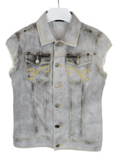 Gilet Fille 11-12 Ans Denim