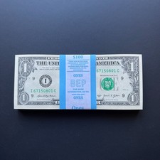 Etats-Unis Liasse 100 Billets