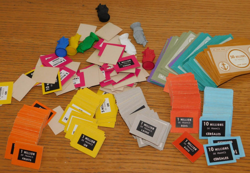 Vintage pieces pions jeu de - vintage,