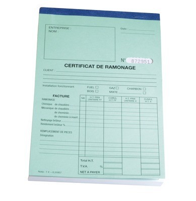 Carnet ramonage diff - carnet,