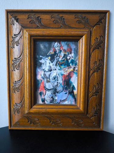 Peinture garde républicaine - peinture,