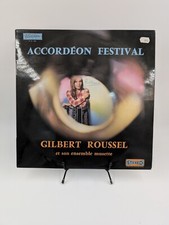Vinyle 33 tours Accordéon Festival Gilbert Roussel et son Ensemble Musette