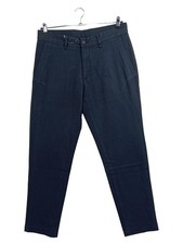 Zara Pantalon Chino Homme Bleu