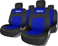 Housse de siège noir / bleu