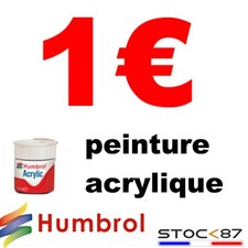 PROMO - HUMBROL peinture Acrylique maquette