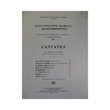 RAMEAU Jean-Philippe L'Impatience Chant Piano 1897