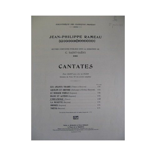 Rameau jean philippe - rameau, jean-philippe