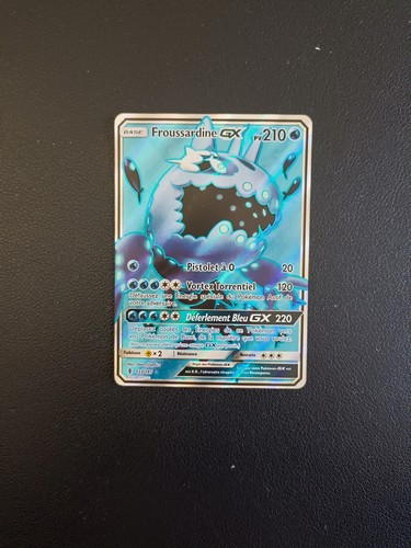 Carte pokémon froussardine - froussardine, gx
