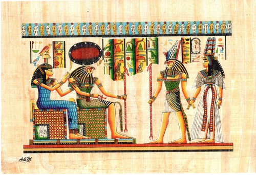 Véritable papyrus égyptien - papyrus,