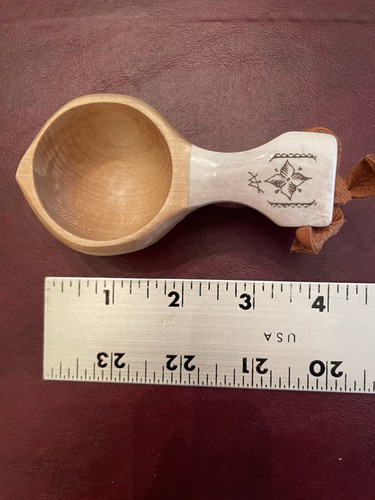Kuksa wood reindeer antler - kuksa, wood/reindeer