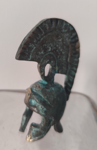 Bronze casque grec militaire - bronze,