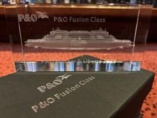 Serre-livres en verre P&O Fusion Class Pioneer & Liberté 2023