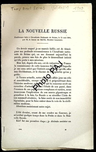 Histoire russie baron - la,