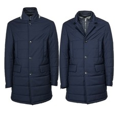 Oberon Pardessus Bleu Laine