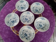 6 Assiettes Plates Terre Fer