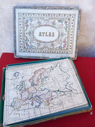 Boite puzzle anciens 10 - boite,