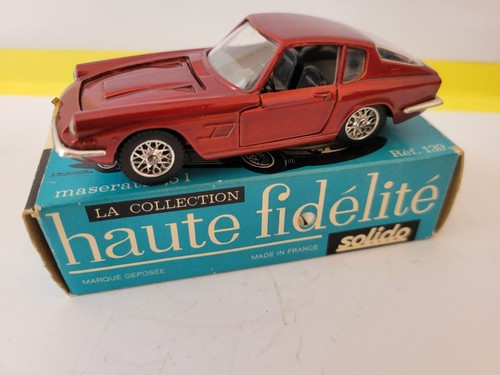Solido139 maserati - solido(pas, dinky)139