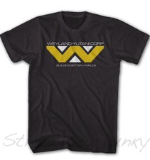 ★T-shirt Alien Movie Weyland Nostromo Prometheus cinéma film bande dessinée neuf WL2110★