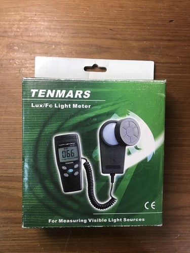 Tenmars lux light meter - lux,