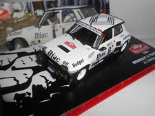 RENAULT 5 TURBO N°6 DU RALLYE MONTE CARLO DE 1984  1/43ème