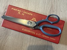 ciseaux cranteur Vintage 1970 Le Grelot 18cm