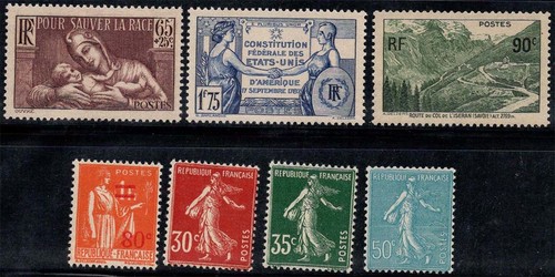 France 1937 354 355 neuf - france,