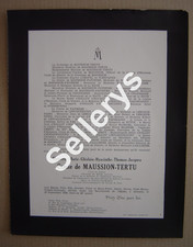 Faire-part décès Marie