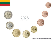 Serie Euros Lituanie 2026 - 8