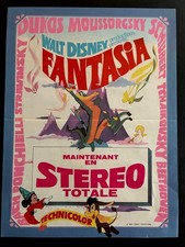 DISNEY  Affiche ressortie