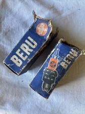 2 Bougies D’allumage BERU Ancienne Neuves DRP K225b 1/18 NOS