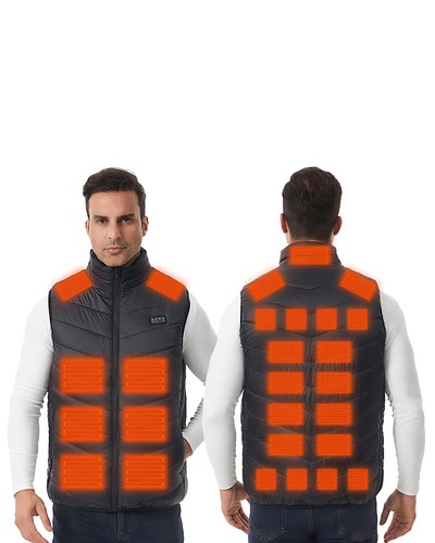 Gilet chauffant pour homme