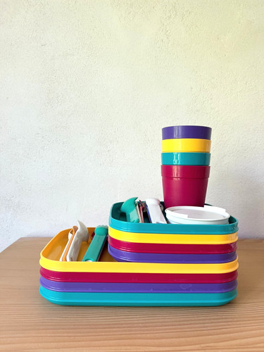 Tupperware set camping - *,