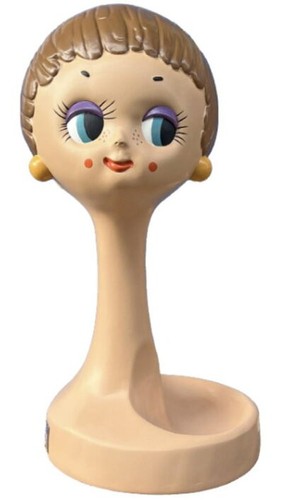 Twiggy head mannequin - head,