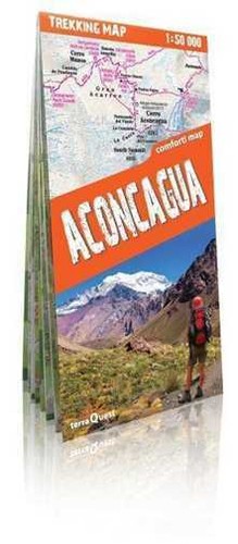 Trekking map aconcagua 50 - aconcagua,