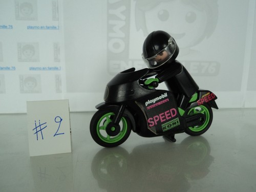 Playmobil vintage city - city, moto