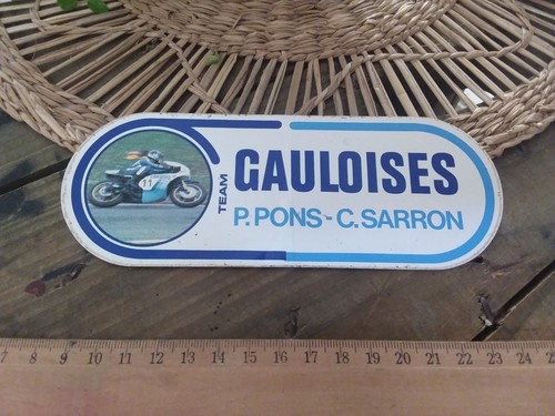 Ancien autocollant moto - ancien,